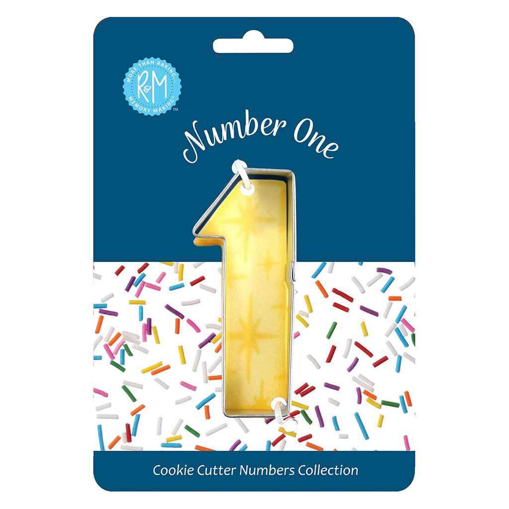 Number Cookie Cutter, 3in