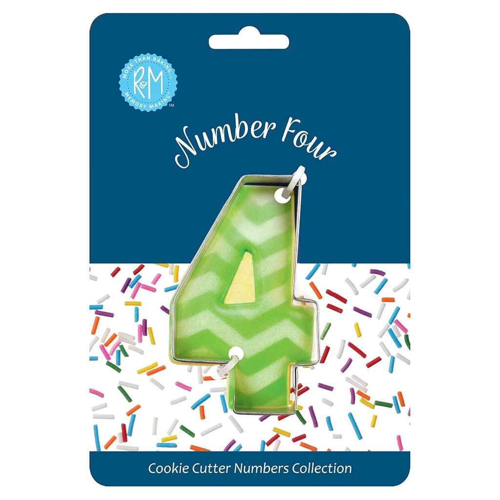 Number Cookie Cutter, 3in