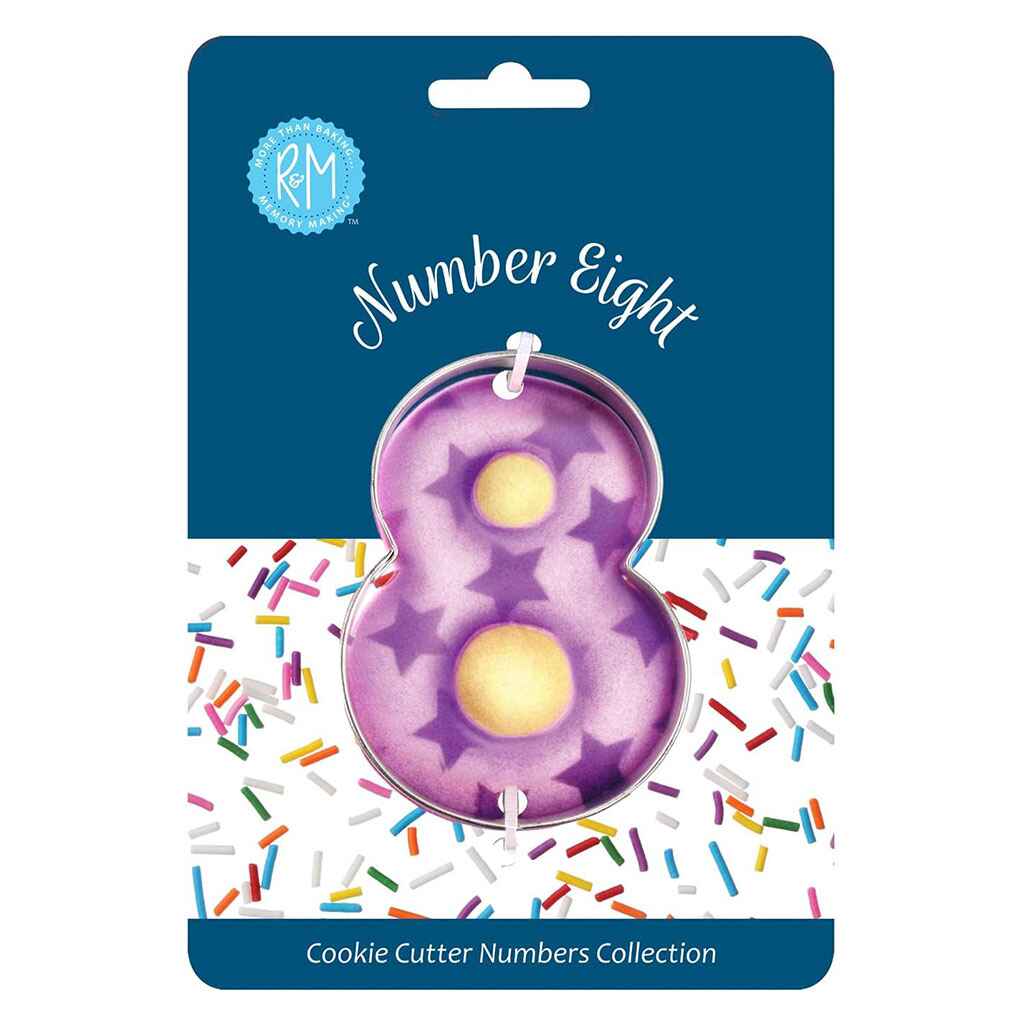 Number Cookie Cutter, 3in