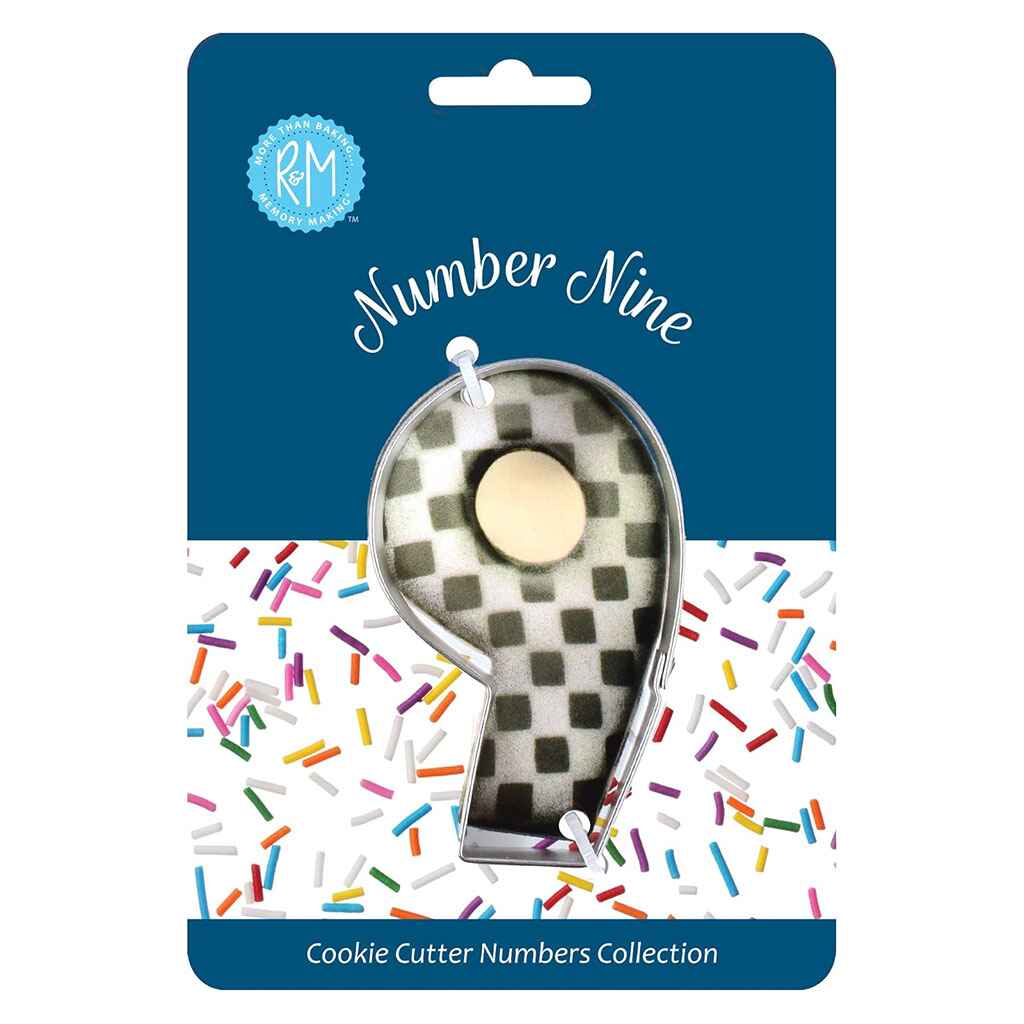 Number Cookie Cutter, 3in