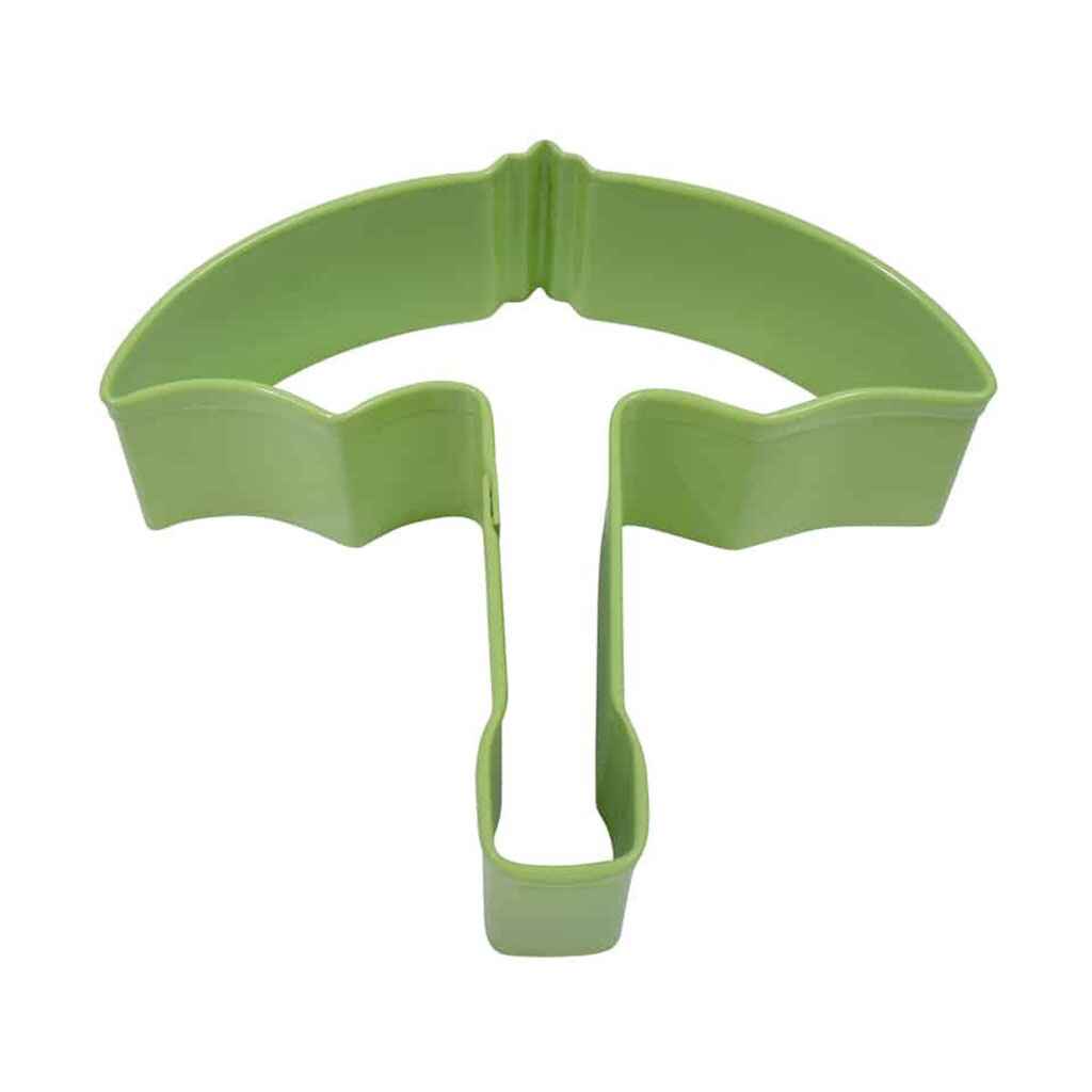 Umbrella Cookie Cutter Mint, 3in