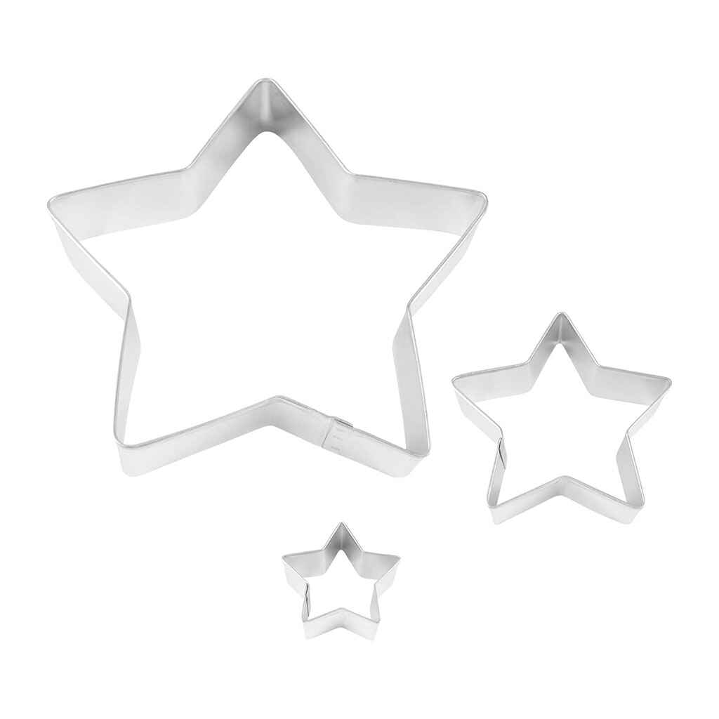 Stars Nested Cookie Cutters 3pc