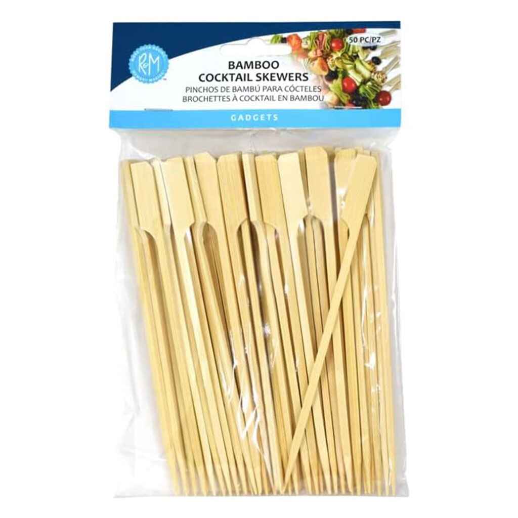 Bamboo Cocktail Skewers 50Pk