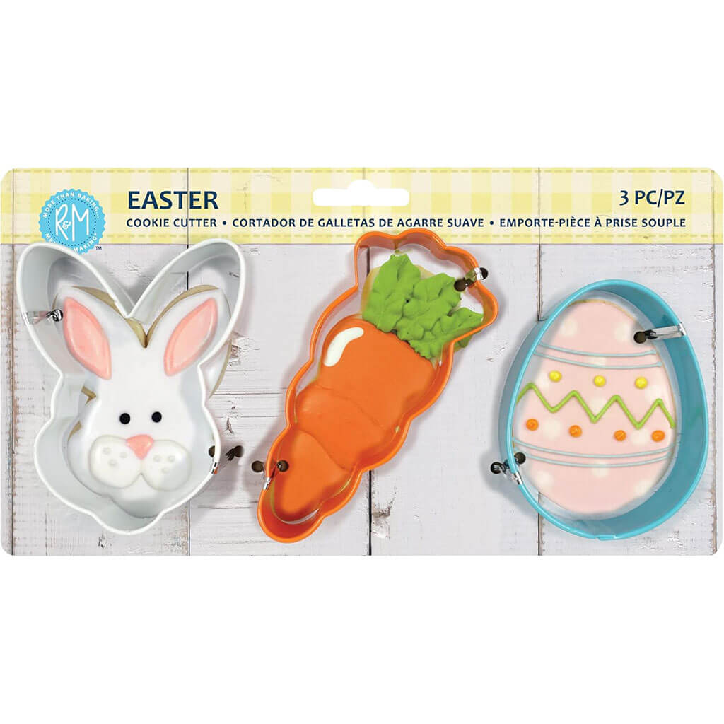 Easter Cookie Cutter Set, 3pc