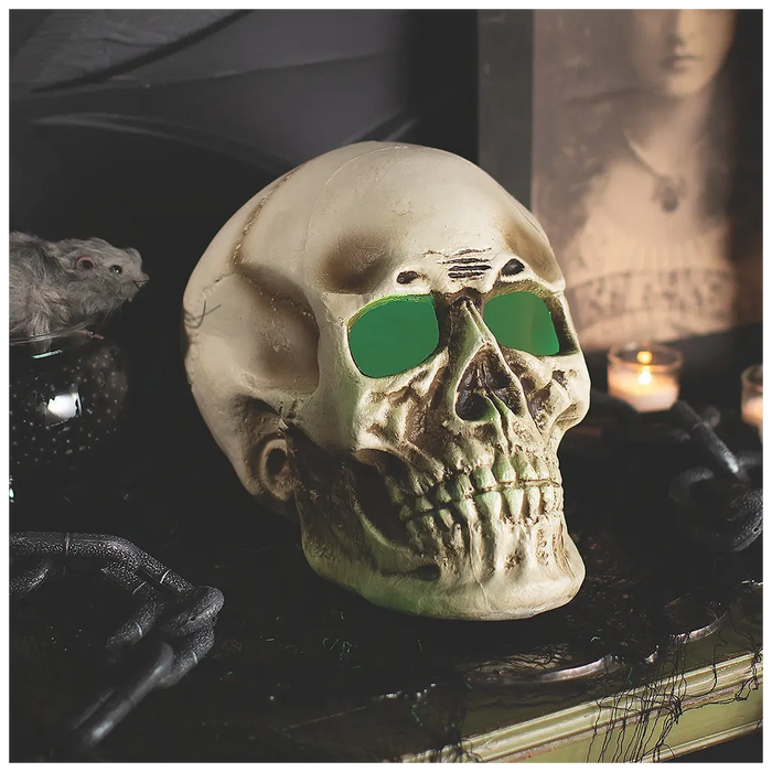 Light Up Giant Skull