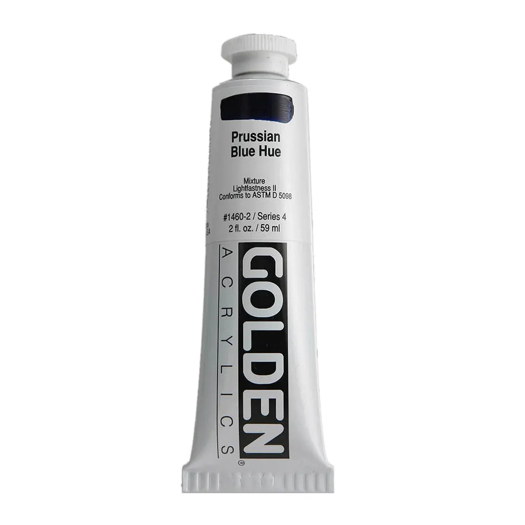 Golden Heavy Body Acrylic 2oz Prussian Blue Hue S4