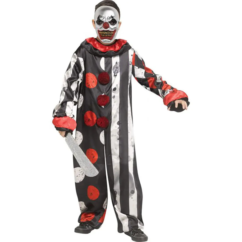 Big Top Bling Clown Child Costume