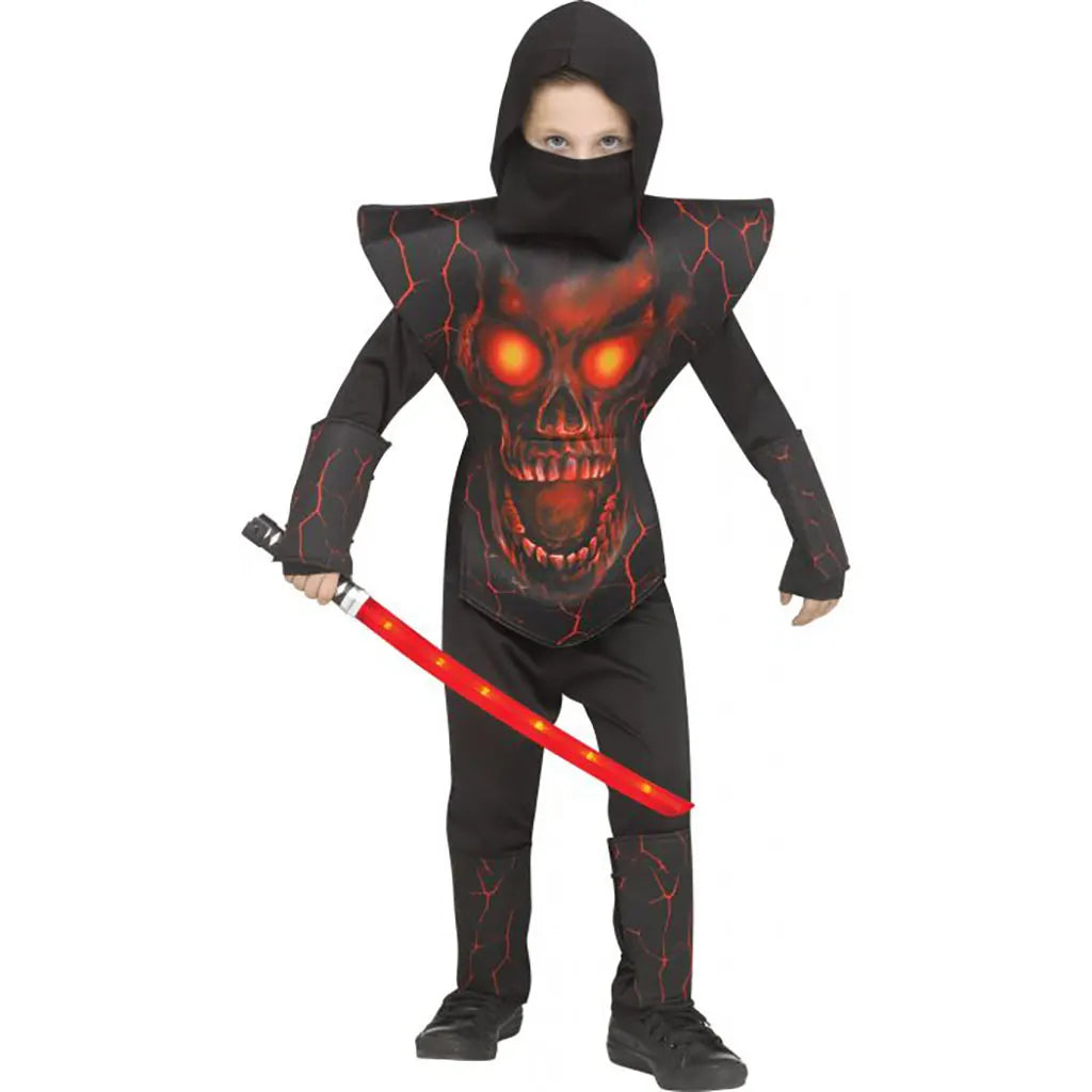 Demon Ninja Red Child Costume