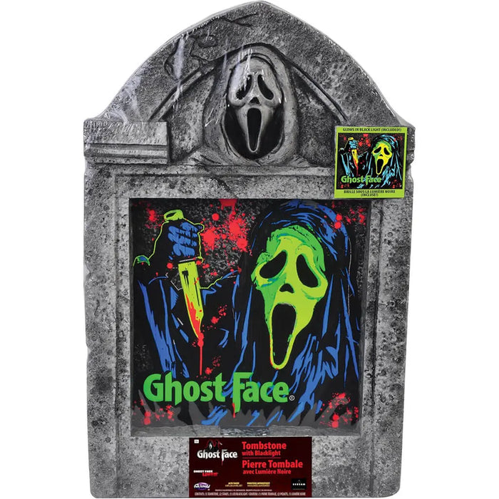 Blacklight Responsive Tombstone 21in
