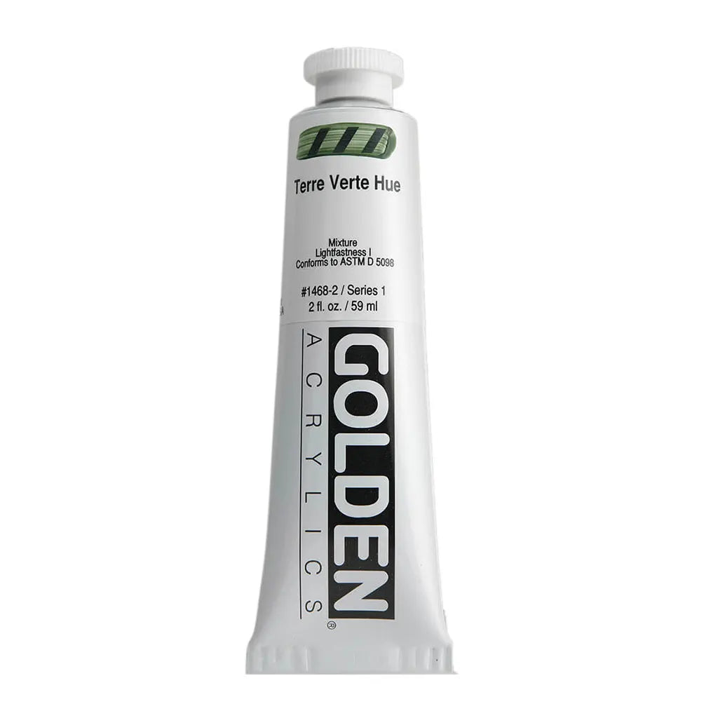 Golden Heavy Body Acrylic 2oz Terre Verte Hue S1