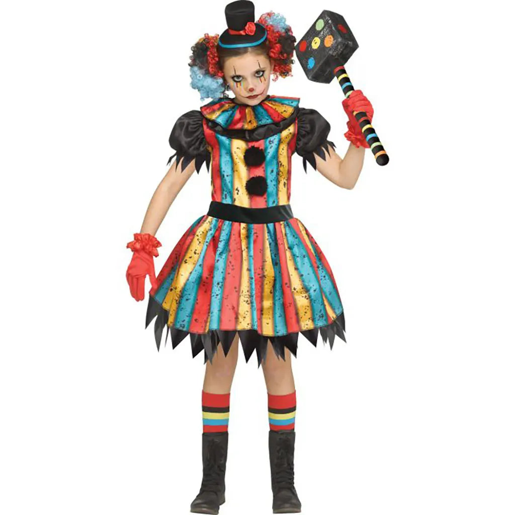 Carny Clown Child Costume