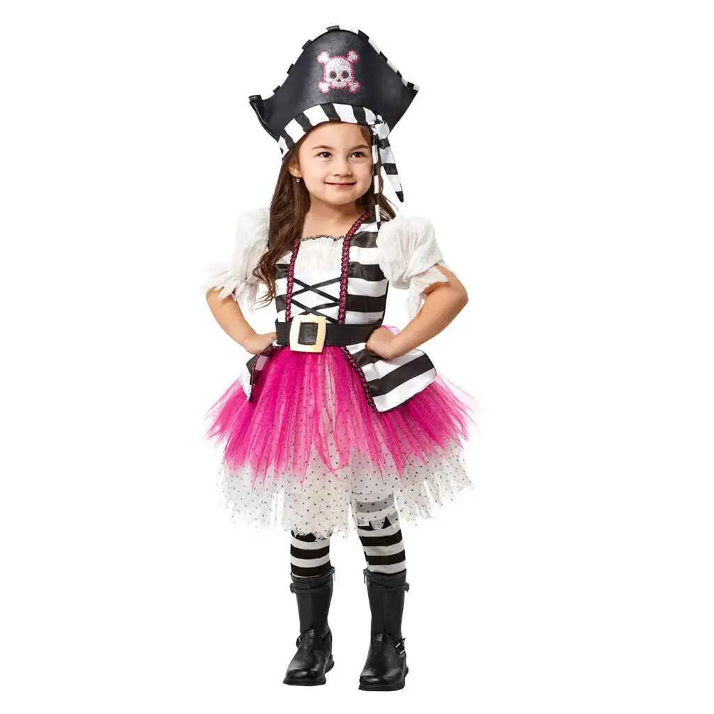 Little Pirate Girl Toddler Costume