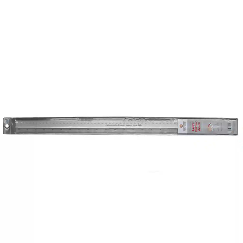 Hahnem�hle Safety Cutting Ruler 60cm, with foldable fi nger protection strip