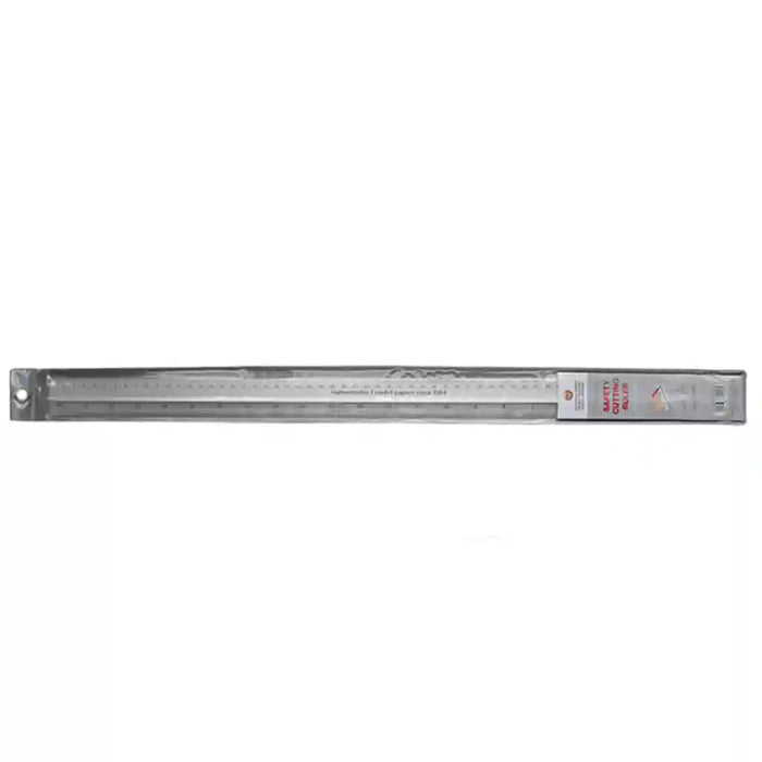 Hahnem�hle Safety Cutting Ruler 60cm, with foldable fi nger protection strip