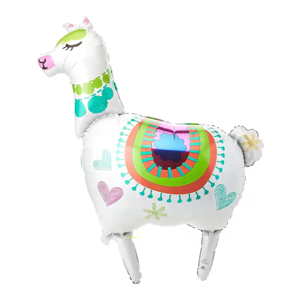 Llama Super Shape Foil Balloon, 36in