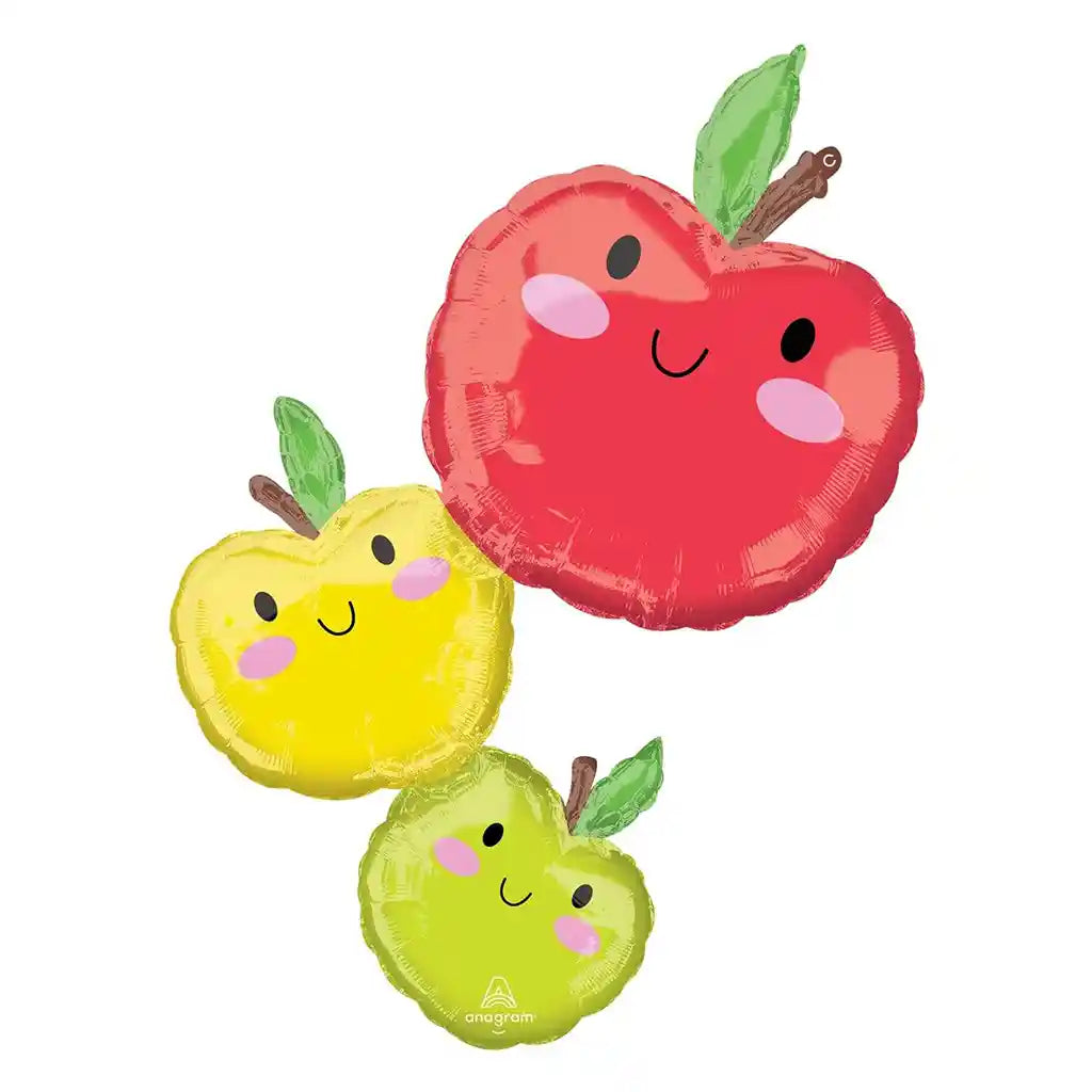 Apple Stacker Super Shape Balloon, 37in