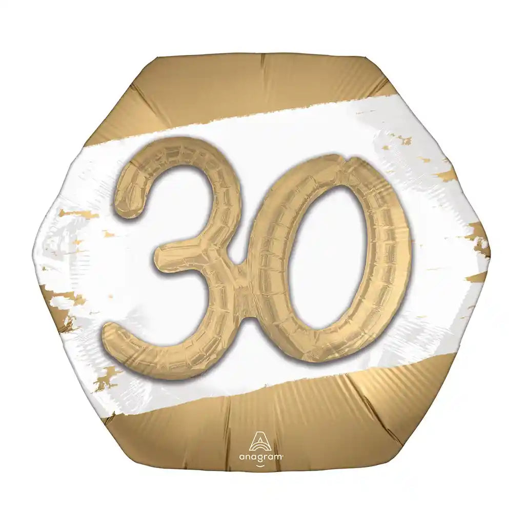 Golden Age 30 Foil Balloon, 30in