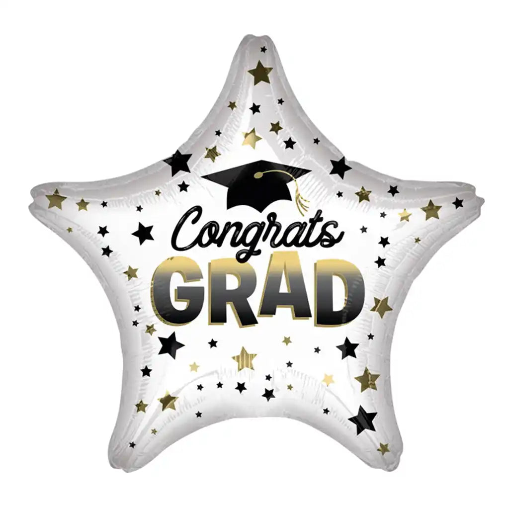 Diffused Ombre Congrats Grad Star, 19in