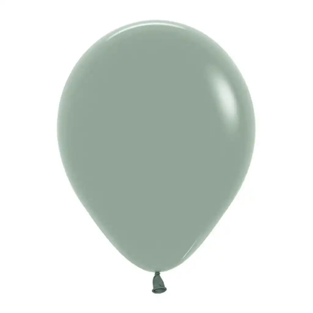 Pastel Dusk Laurel Green Latex Balloon, 11in
