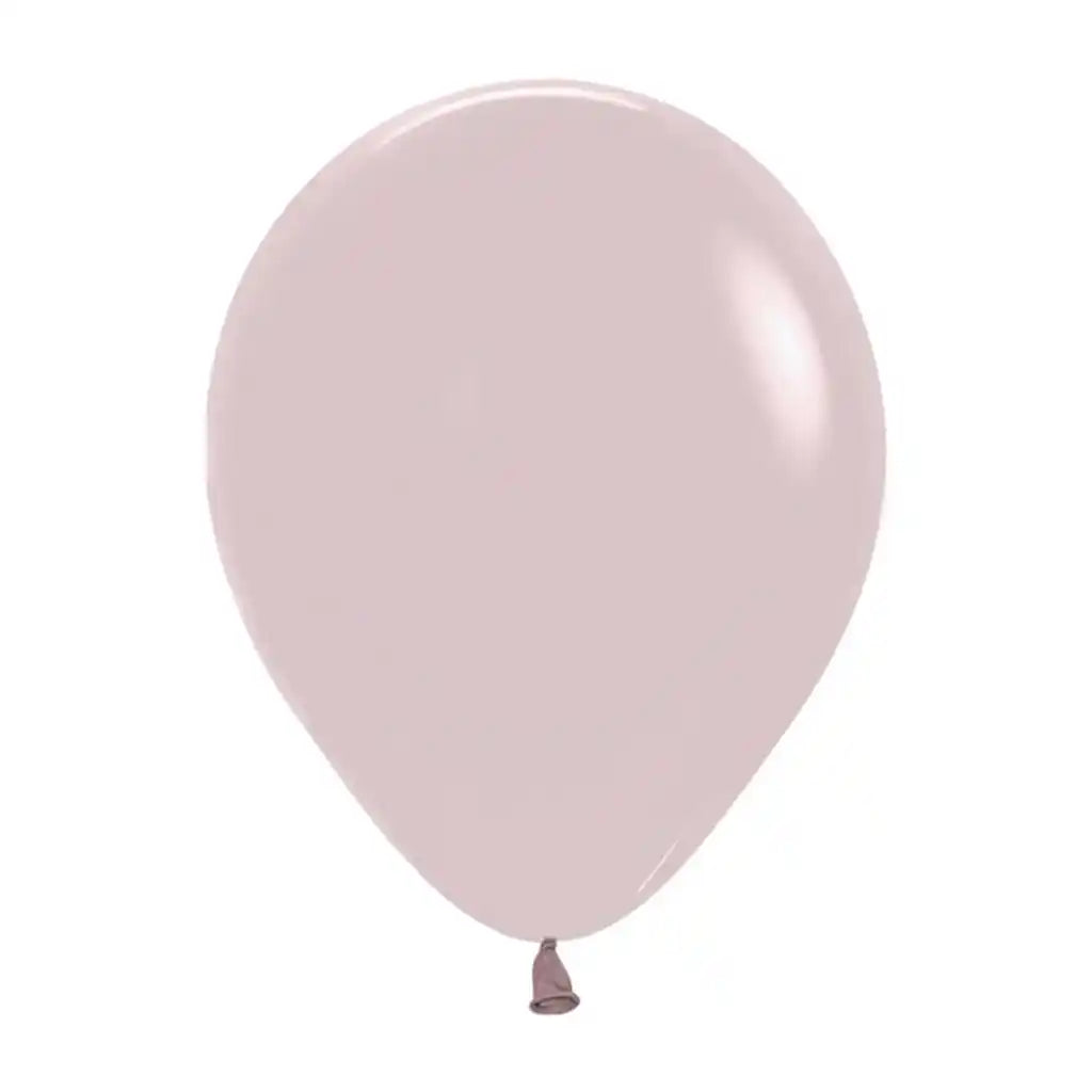 Pastel Dusk Rose Latex Balloon, 11in