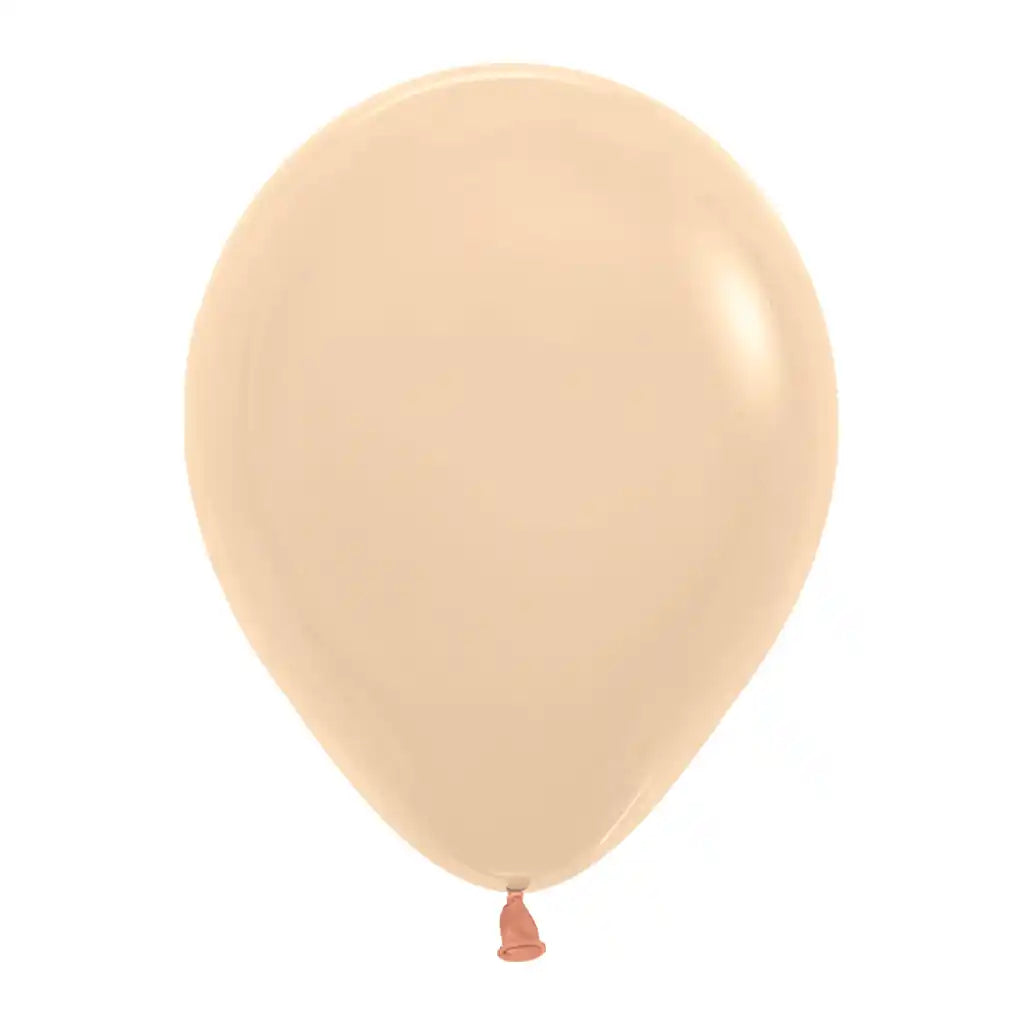 Pastel Matte Malibu Peach Latex Balloon, 11in
