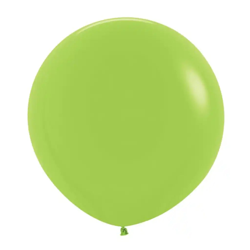 Neon Green Latex Balloon, 24in