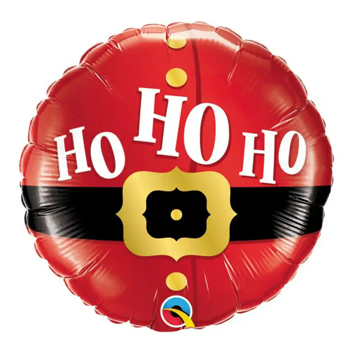 Ho Ho Ho Santa's Belt Foil Balloon, 18in