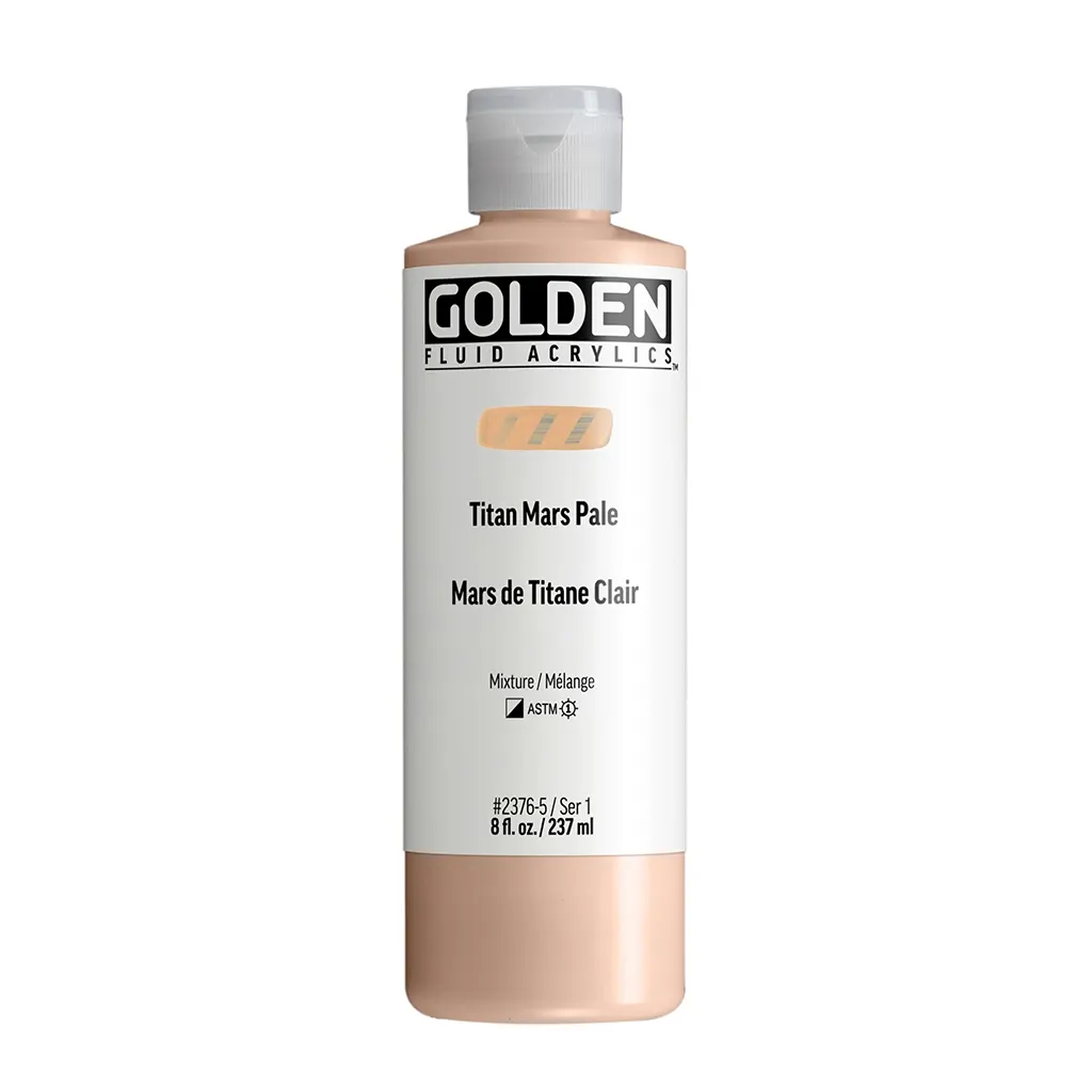 Golden Fluid Acrylic 8oz Titan Mars Pale S1