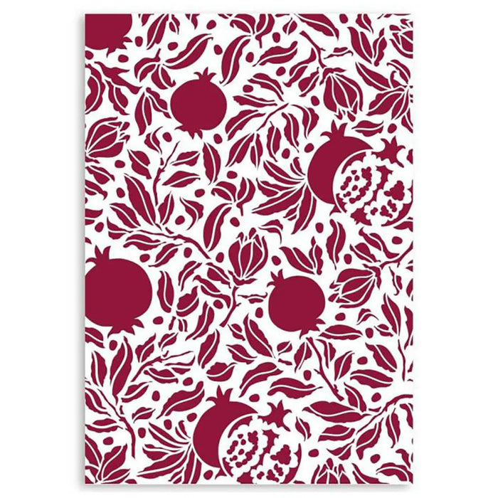 Pomegranad Stencil, 8.27in x 11.69in