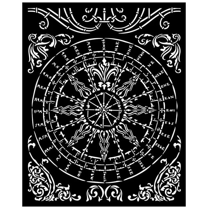 Sir Vagabond Fantasy World Round Stencil, 20cm to 25cm