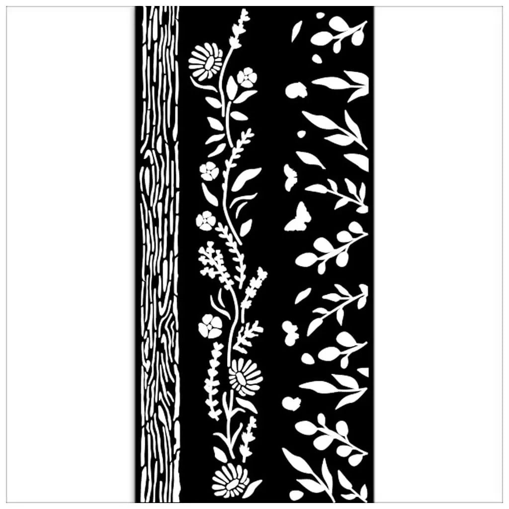 Create Happiness Welcome Home Nature Stencil, 12cm x 25cm