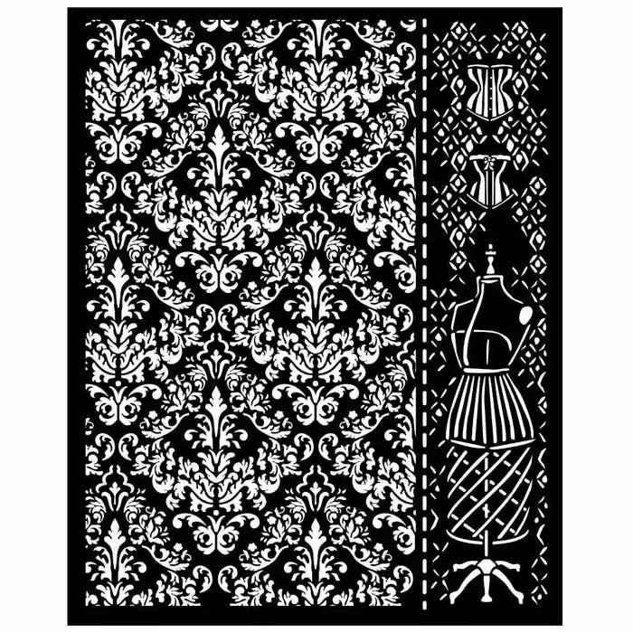 Brocante Antiques Mannequin Stencil, 20cm x 25cm
