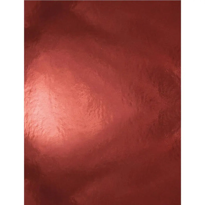 Craft Perfect Mirror Cardstock 8.5"X11" 5/Pkg  High Gloss Opera Red