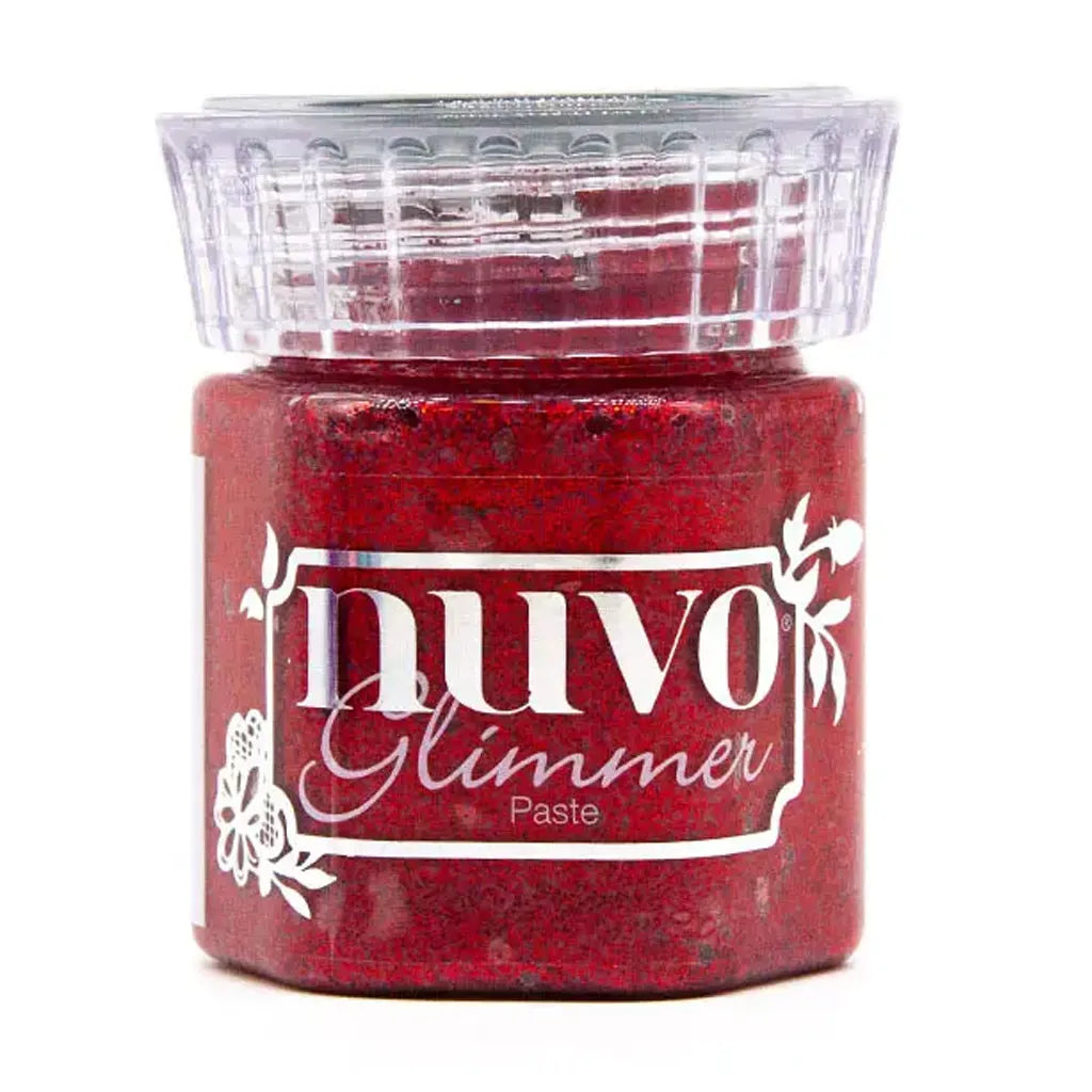 Nuvo Glimmer Paste 1.7oz Sceptre Red