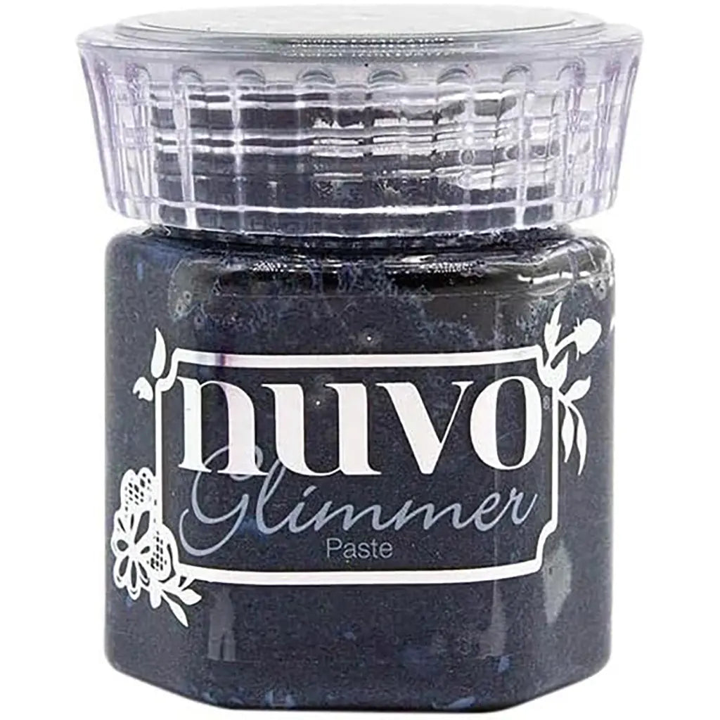 Nuvo Glimmer Paste 1.7oz Nebulosity Black