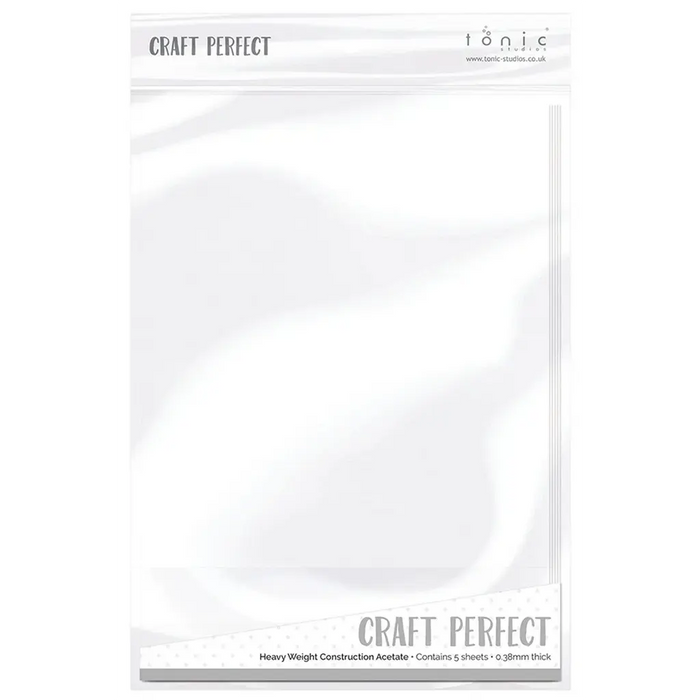 Craft Perfect Heavy Weight Acetate A4 5/Pkg