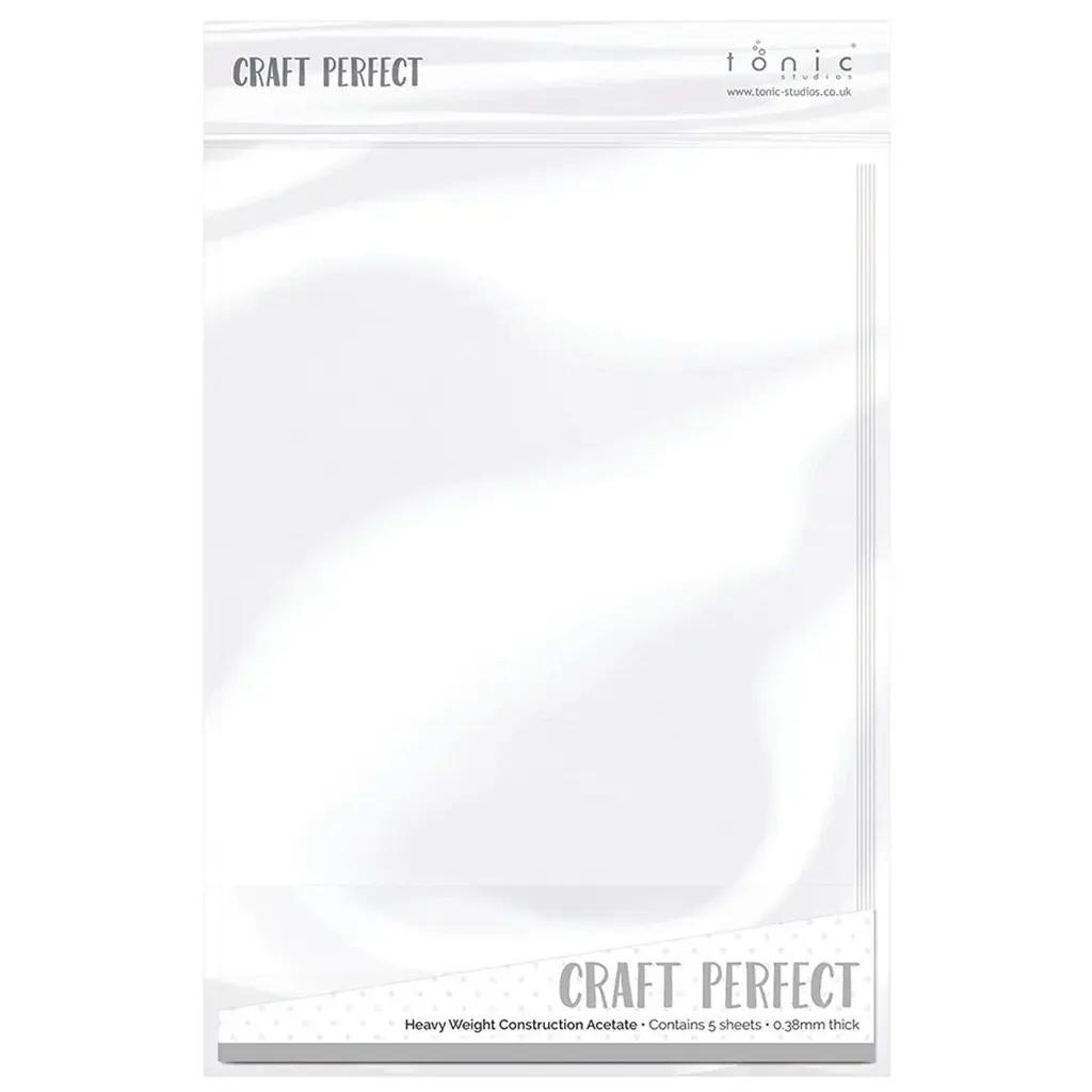 Craft Perfect Heavy Weight Acetate A4 5/Pkg