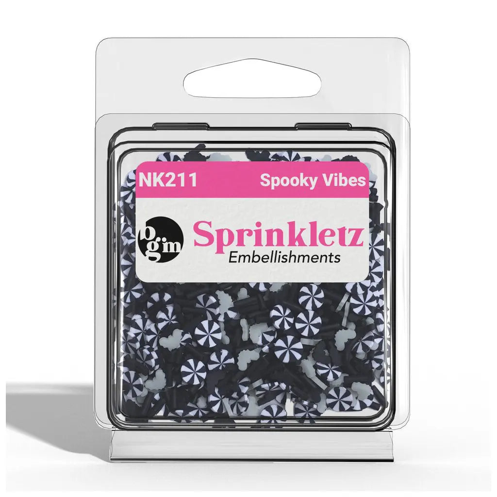 Buttons Galore Sprinkletz Embellishments 12g Spooky Vibes