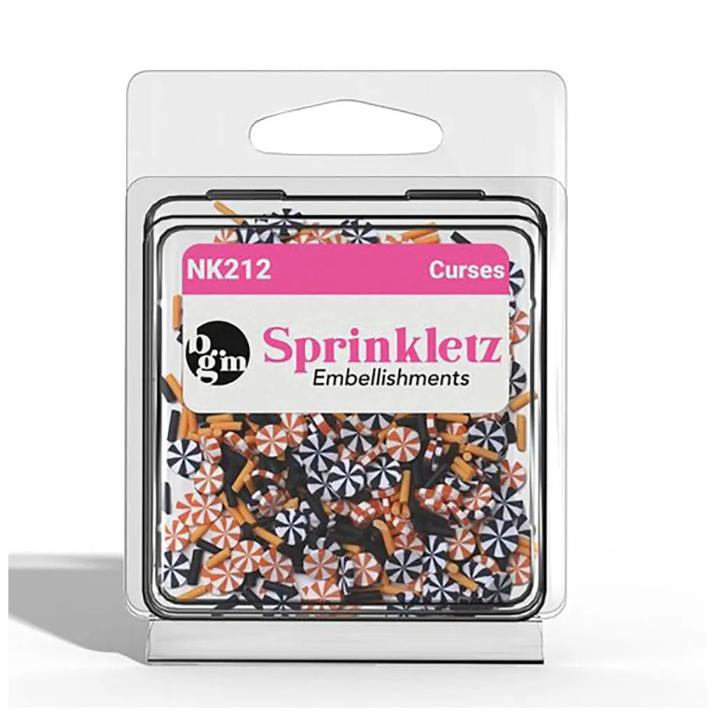 Buttons Galore Sprinkletz Embellishments 12g Curses
