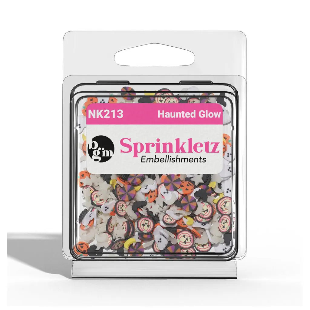 Buttons Galore Sprinkletz Embellishments 12gHaunted Glow