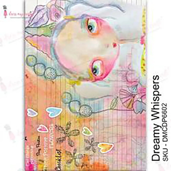 Dress My Craft Transfer Me Sheet A4 Dreamy Whispers