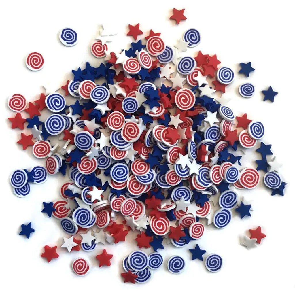 Buttons Galore Sprinkletz Embellishments 12g Firecrackers