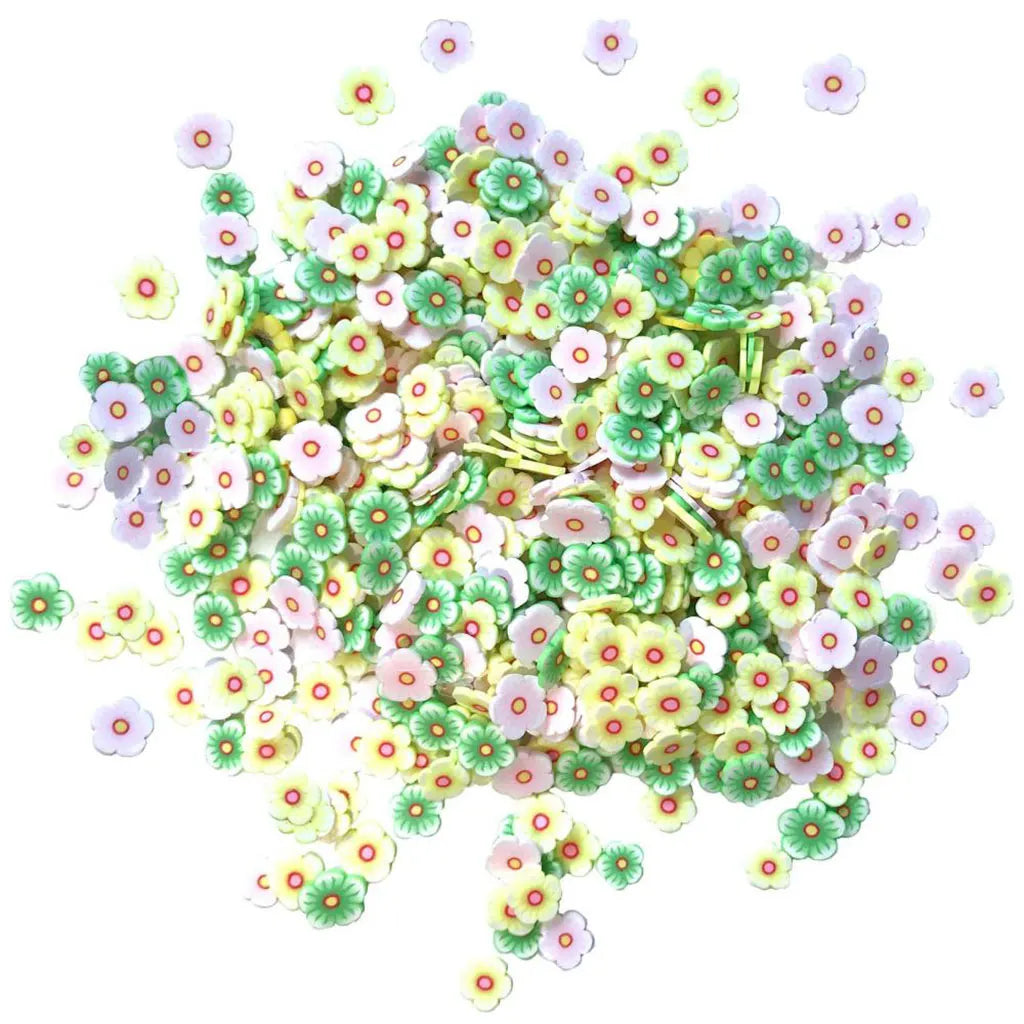 Buttons Galore Sprinkletz Embellishments 12g Spring Blooms