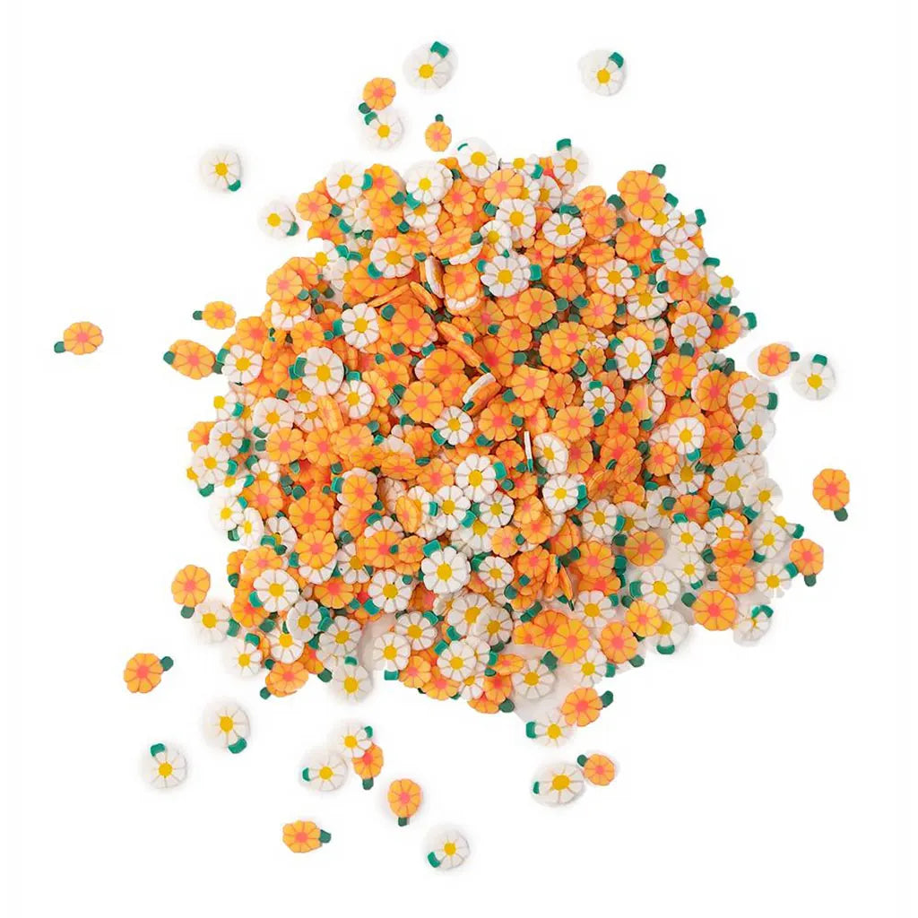 Buttons Galore Sprinkletz Embellishments 12g Spring Daisies