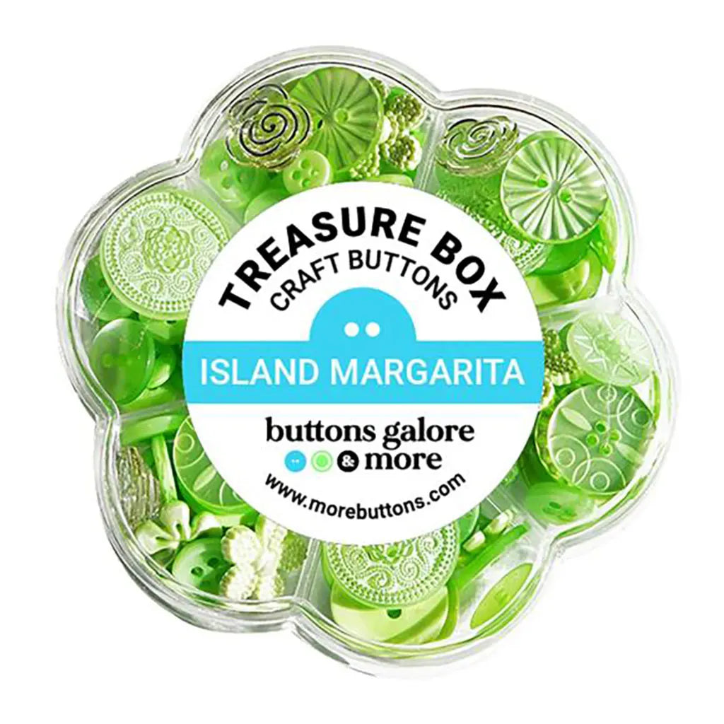 Buttons Galore Treasure Box Island Margarita