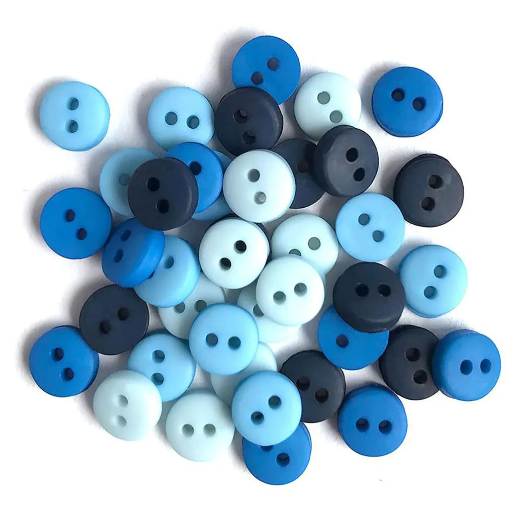 Buttons Galore Tiny Buttons Blues