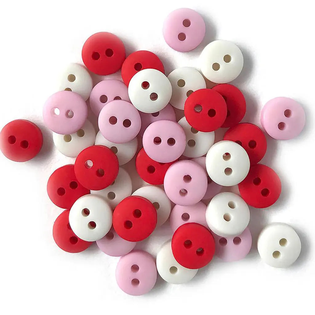 Buttons Galore Tiny Buttons Sweetheart