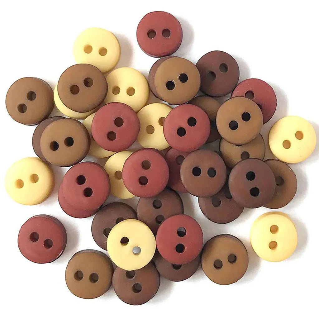 Buttons Galore Tiny Buttons Natural