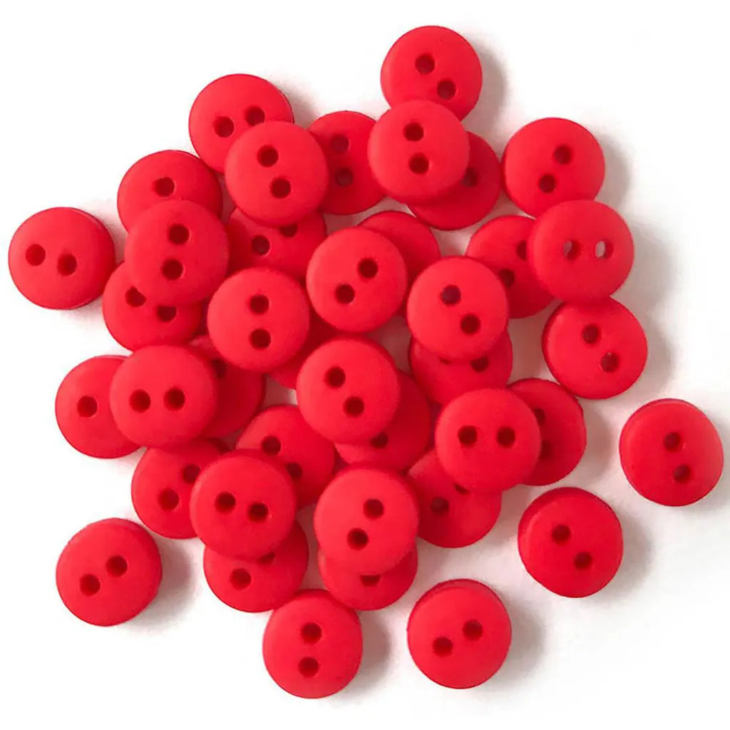 Buttons Galore Tiny Buttons Red