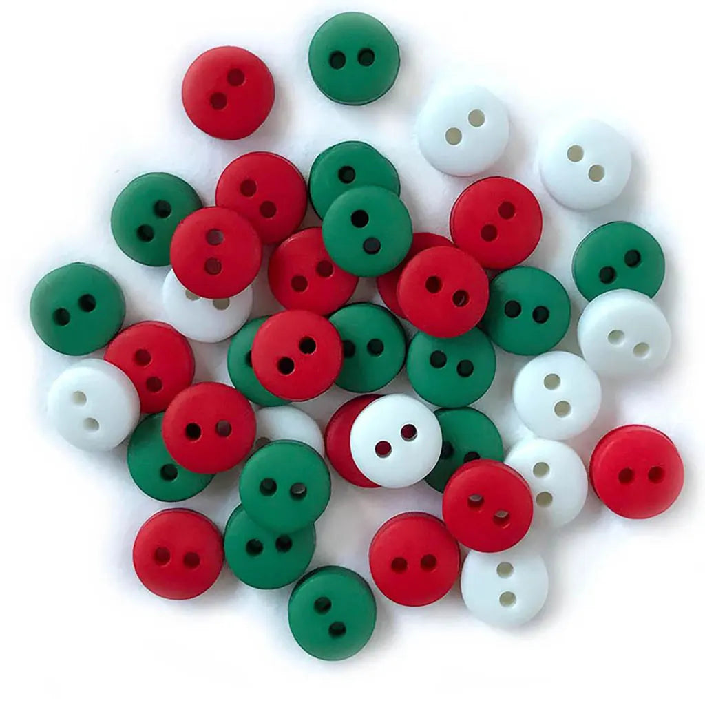Buttons Galore Tiny Buttons Christmas